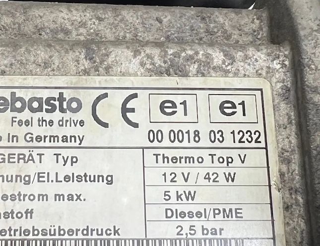 VOLKSWAGEN Touran 1 generation (2003-2015) Autonómne kúrenie 1K0815065AF 32953007