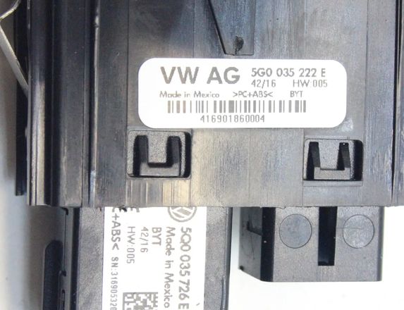 VOLKSWAGEN Beetle 3 generation (2012-2020) Additional Music Player Connectors 5G0035222E,5Q0035726E 28211171
