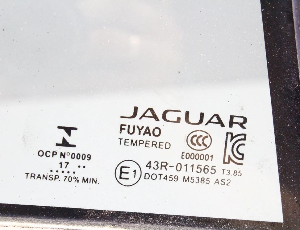 JAGUAR I-Pace 1 generation (2018-2023) Rear Right Window J9D3-25828-AB 32099141