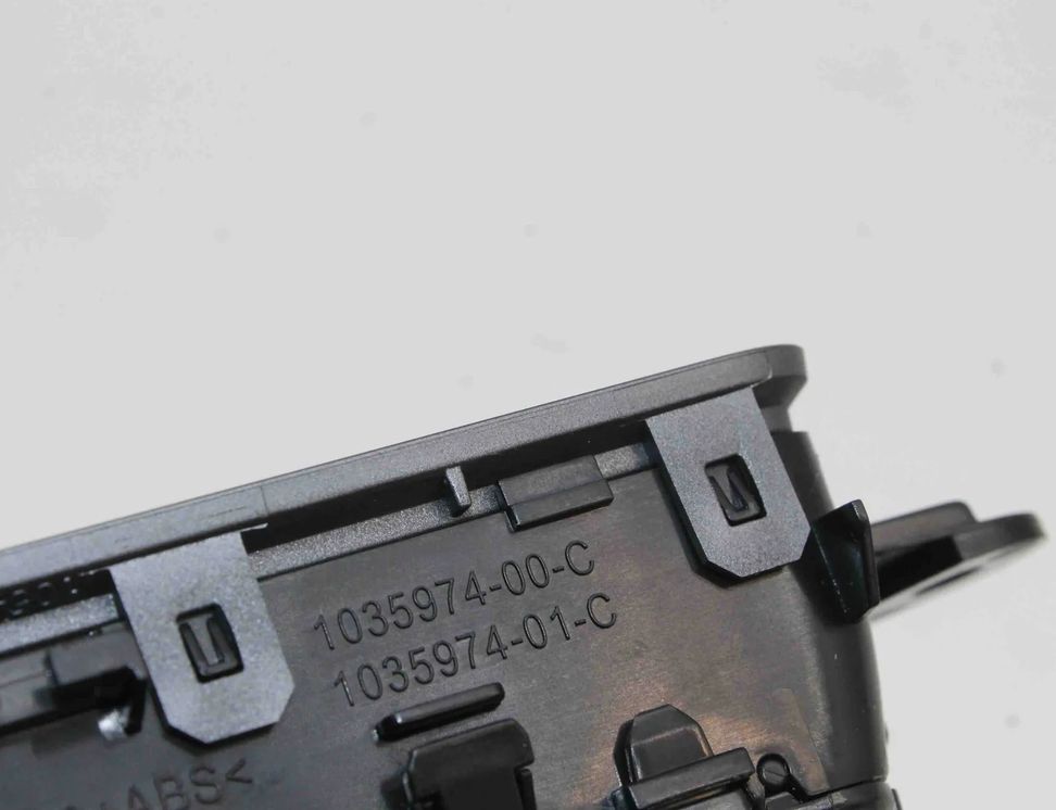 TESLA Model X 1 generation (2015-2024) Otvory na vetranie na prístrojovej doske 1035974-00-D,1052889-00-C 32403620