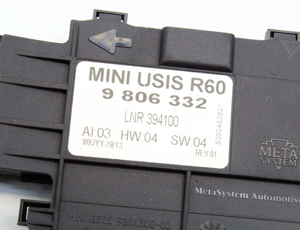 MINI Paceman 1 generation (2012-2017) Alarm Senzor 9806332 32828148