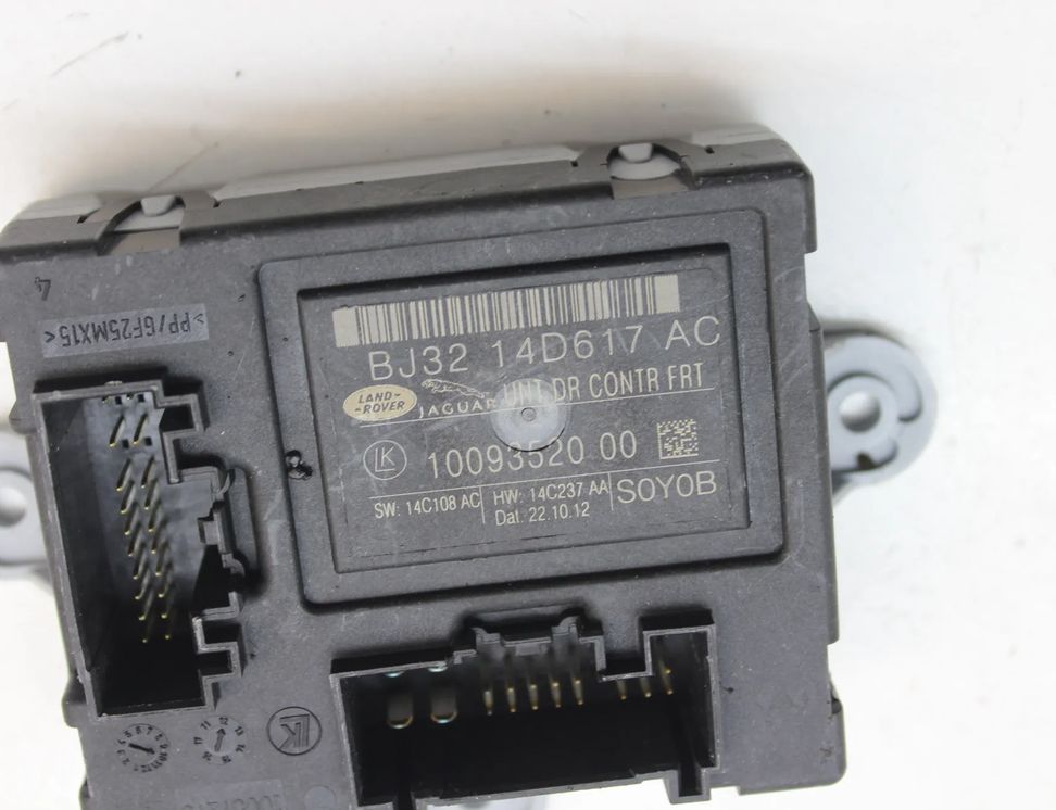 JAGUAR XF 1 generation  (2011-2016) Ovládacia jednotka ľavých predných dverí BJ32-14D617-AC 33064036