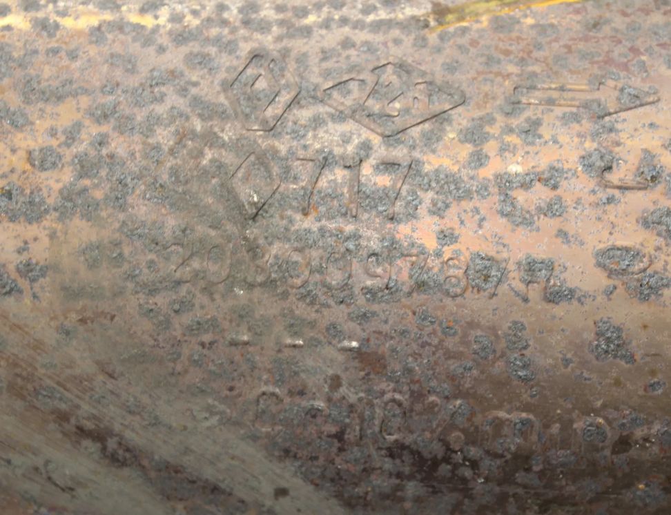 RENAULT Captur 2 generation (2019-2023) Глушитель 203009787R 33085947