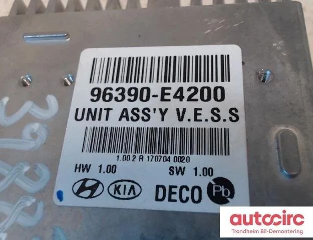 KIA Soul 2 generation (2014-2020) Sound Control Unit 96390e4200 30829063