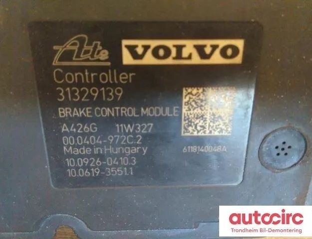 VOLVO XC60 1 generation (2008-2017) ABS control unit 31329140,31329139,10021205324 30838220