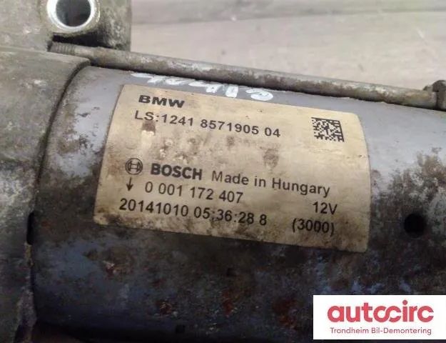 BMW 2 Series F22/F23 (2013-2020) Starter Motor 8571905,0001172407,12418571905 30840349