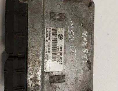 VOLKSWAGEN Polo 4 generation (2001-2009) Engine Control Unit ECU 03D906032C,5WP4012405,3PD2501 24415564