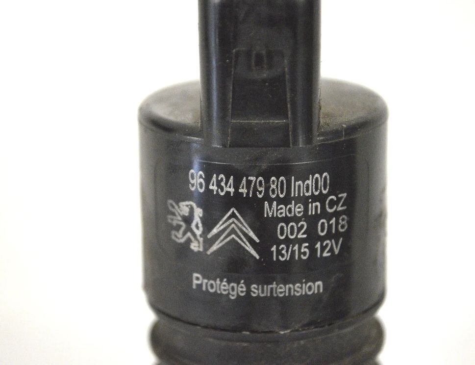 PEUGEOT 3008 1 generation (2010-2016) Моторчик бачка омывателя 9643447980 13882130