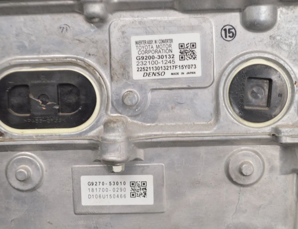 LEXUS RC 1 generation (2013-2024) Menič G9270-53010,181732-0131,181700-0290,232100-1245,G9200-30132 15009679