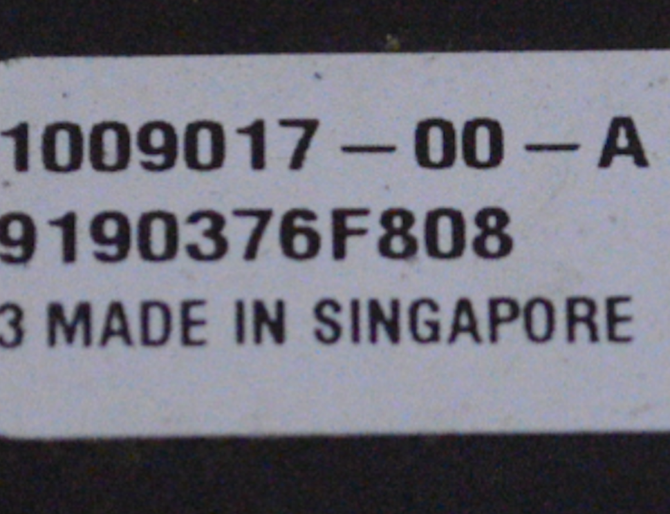 TESLA Model S 1 generation (2012-2024) Ľavý zadný senzor nárazu 1009017-00-A 20766922