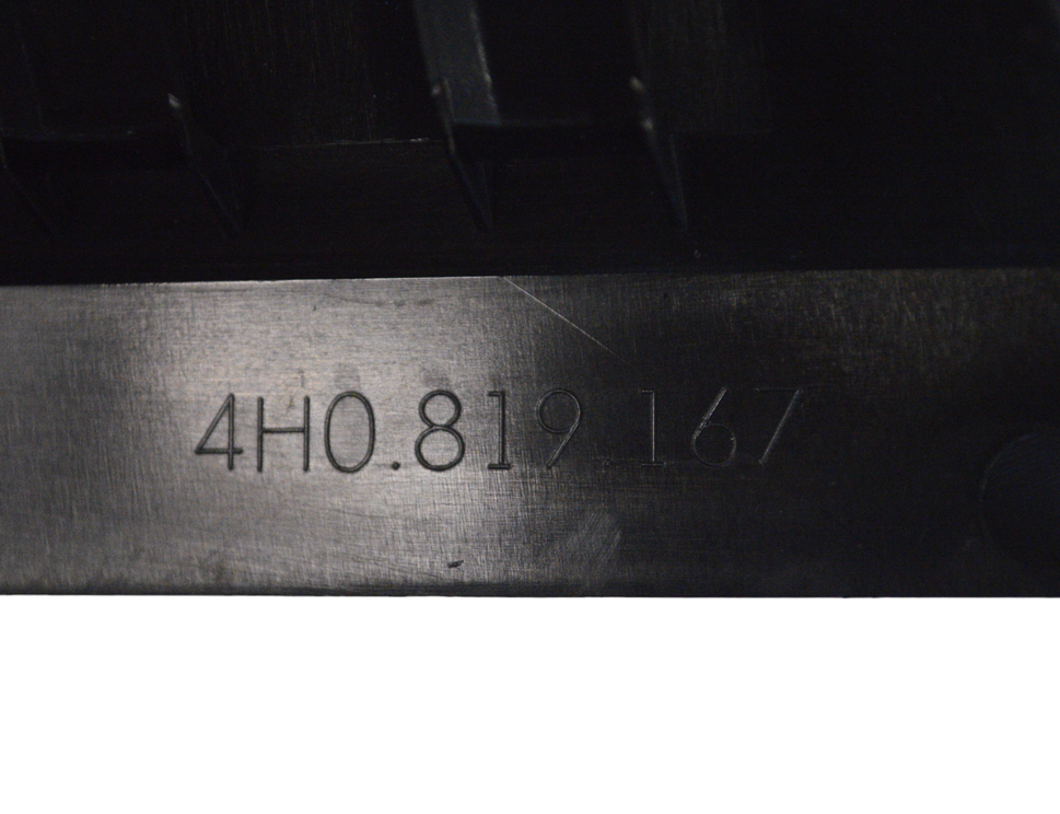 AUDI A8 D4/4H (2010-2018) Ostatné vnútorné časti 4H0819167 21859837