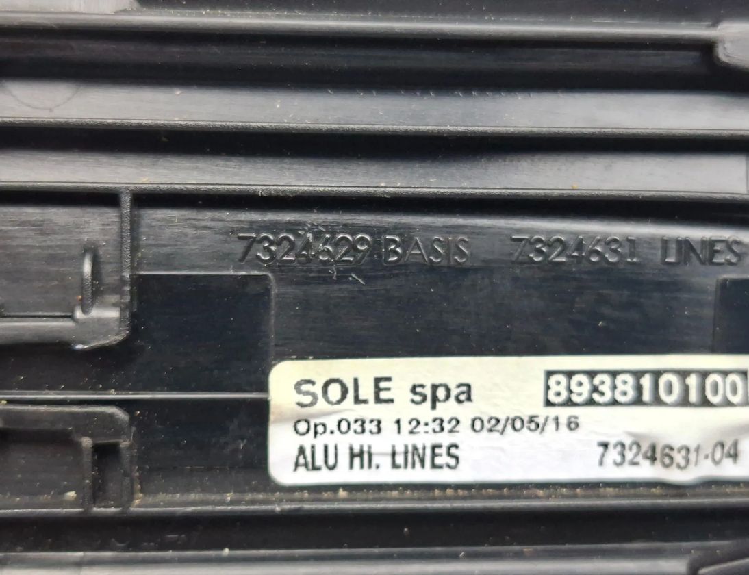 BMW 3 Series Gran Turismo F34 (2013-2017) Отделка заднего левого порога 7324631 31617878