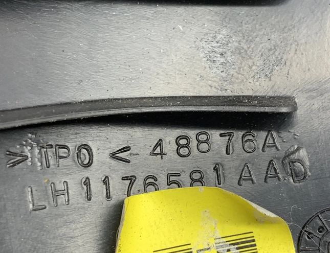 DODGE Challenger 3 generation (2008-2024) Rear Left Pillar Trim 1HP73DX9AD 13884680