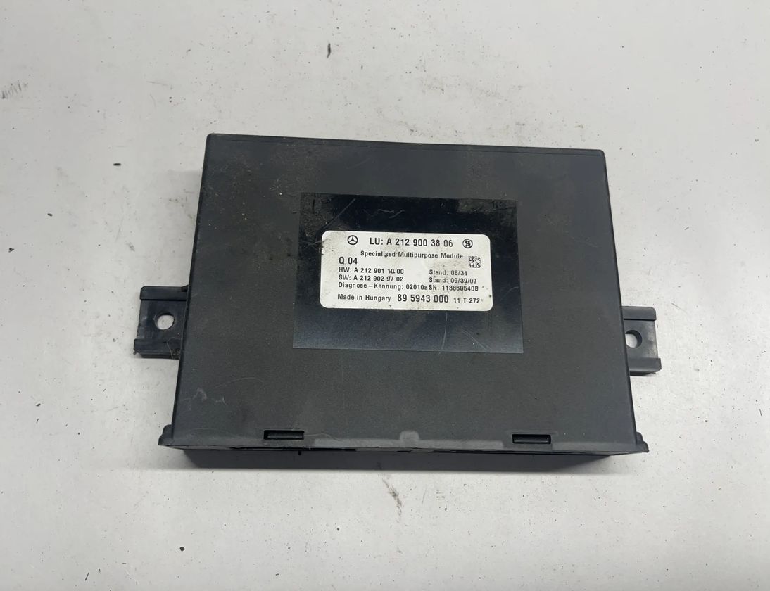 MERCEDES-BENZ E-Class W212/S212/C207/A207 (2009-2016) Comfort Control Unit A2129003806 25655390