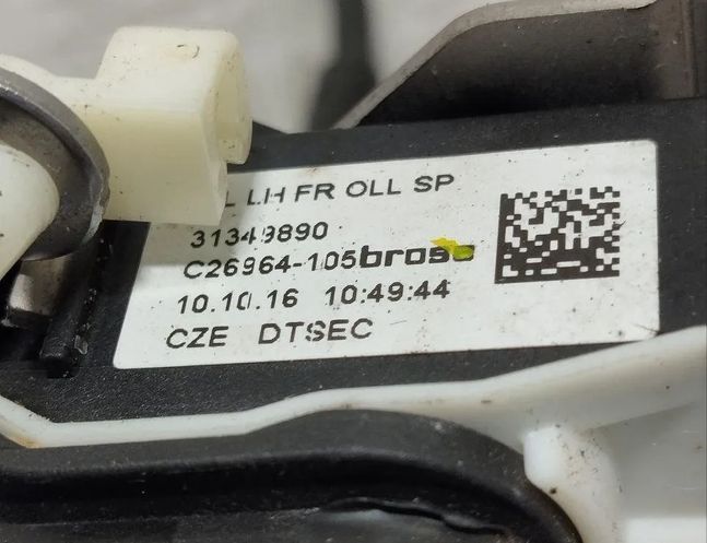 VOLVO S90 2 generation (2016-2023) Замок передней левой двери 31349890 23482129