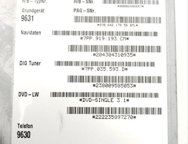 PORSCHE Panamera 970 (2009-2016) Navigačná ovládacia jednotka 7PP035593D,7PP919193CM,97064217856 27394940