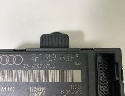 AUDI A6 C6/4F (2004-2011) Блок управления дверей левый задний 4F0959793E,4F0910793E 23928306