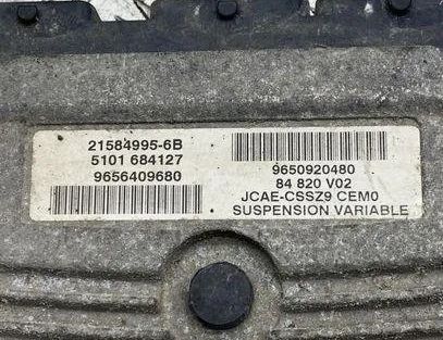 PEUGEOT 607 1 generation (2000-2008) Блок управления активной подвеской 9650920480,84820V02,215849956B 23937938