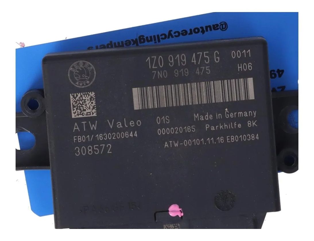 SKODA Yeti 1 generation (2009-2018) Блок PDC 1Z0919475G 26591381