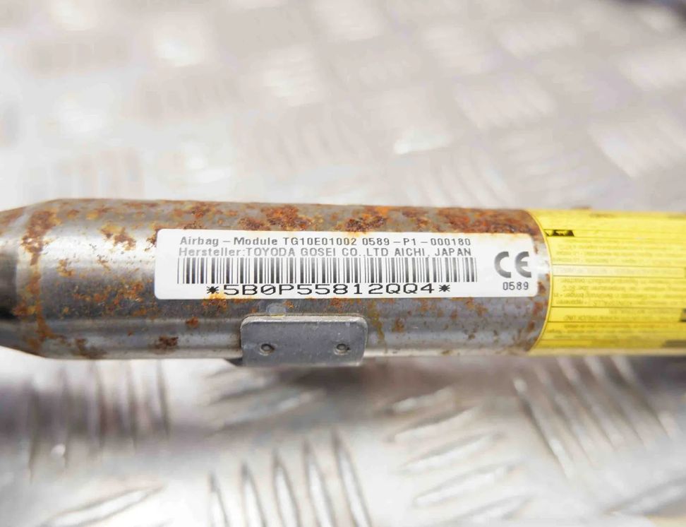 TOYOTA Prius Plus 1 generation (2012-2020) Right Side Roof Airbag SRS 62170-47030 32582132