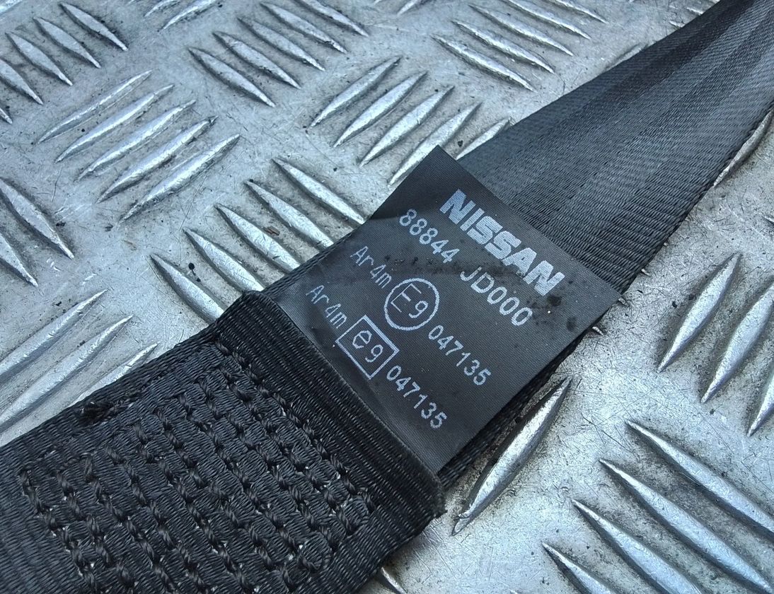 NISSAN Qashqai 1 generation (2007-2014) Rear Right Seatbelt 88844jd000 30740842