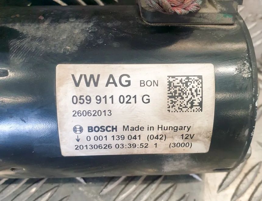AUDI Q5 8R (2008-2017) Starter Motor 059911021G,0001139041 10838853