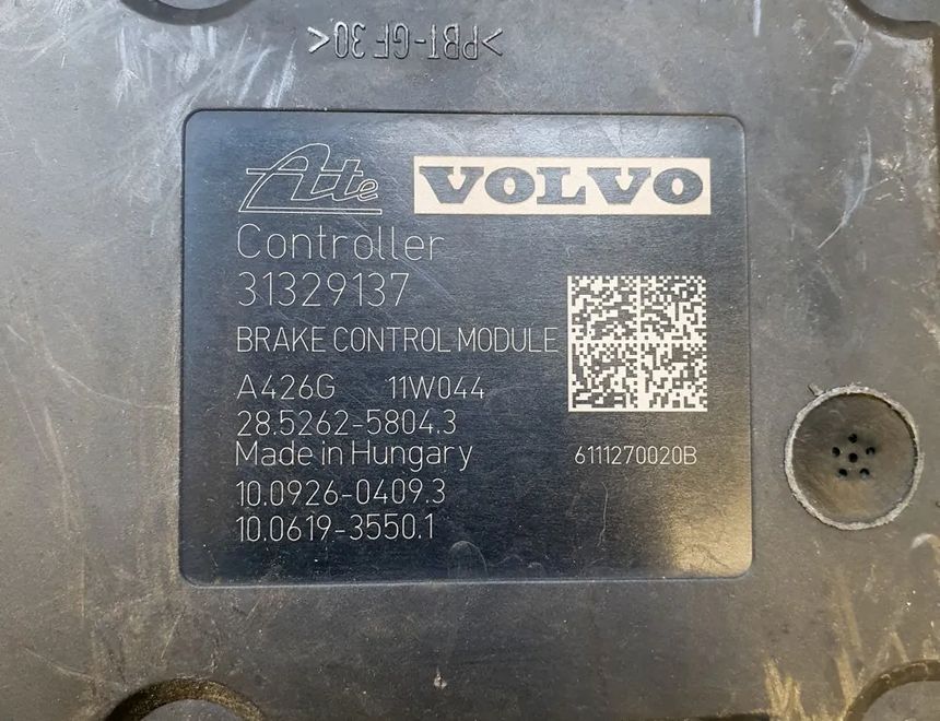 VOLVO V60 1 generation (2010-2020) Абс блок P31329137,31329137,10.0926-0409.3,10.0619-3550.1,28.5262-5804.3 10838897