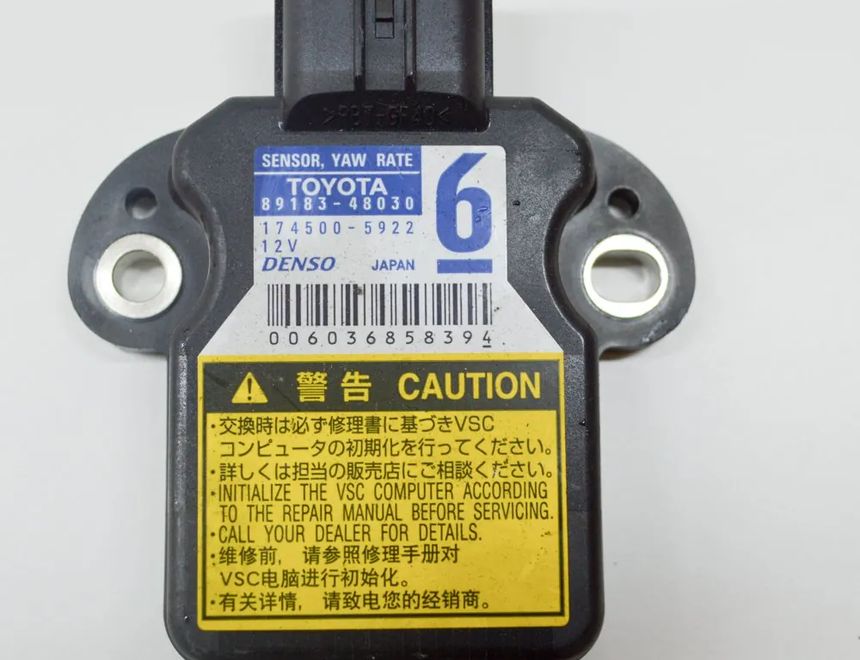 TOYOTA Prius 3 generation (XW30) (2009-2015) Acceleration Sensor 89183-48030,174500-5922 12646825