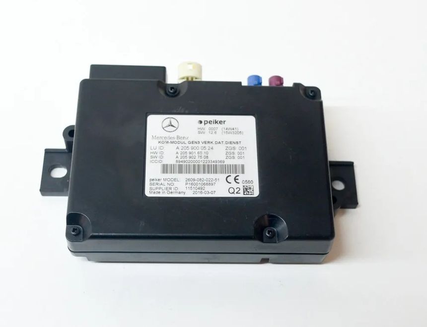 MERCEDES-BENZ A-Class W176 (2012-2018) Bluetooth Control Unit A2059016810,2609-082-022-51,A2059000524,A2059027508 13548450