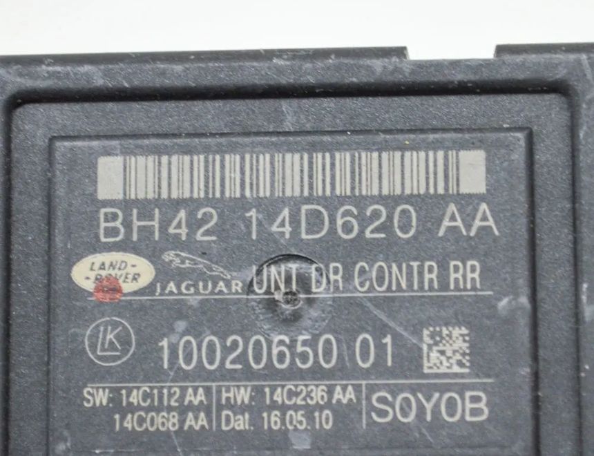 JAGUAR XF 1 generation  (2011-2016) Rear Right Door Control Unit BH42-14D620-AA,14C068AA,14C112AA,10057889,14C236AA 14497108