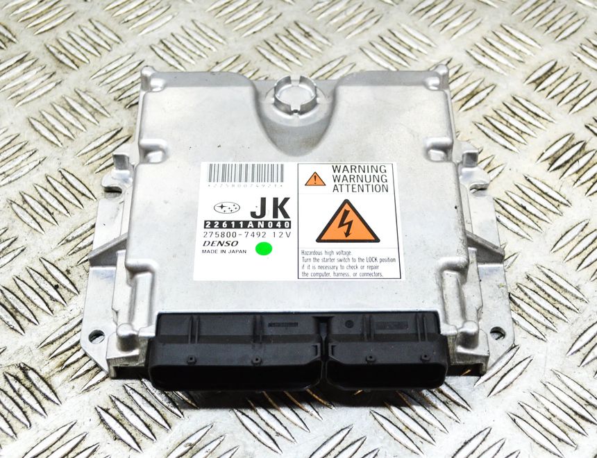 SUBARU Legacy 4 generation (2003-2009) Блок управления двигателем 275800-7492,22611AN040 14655658