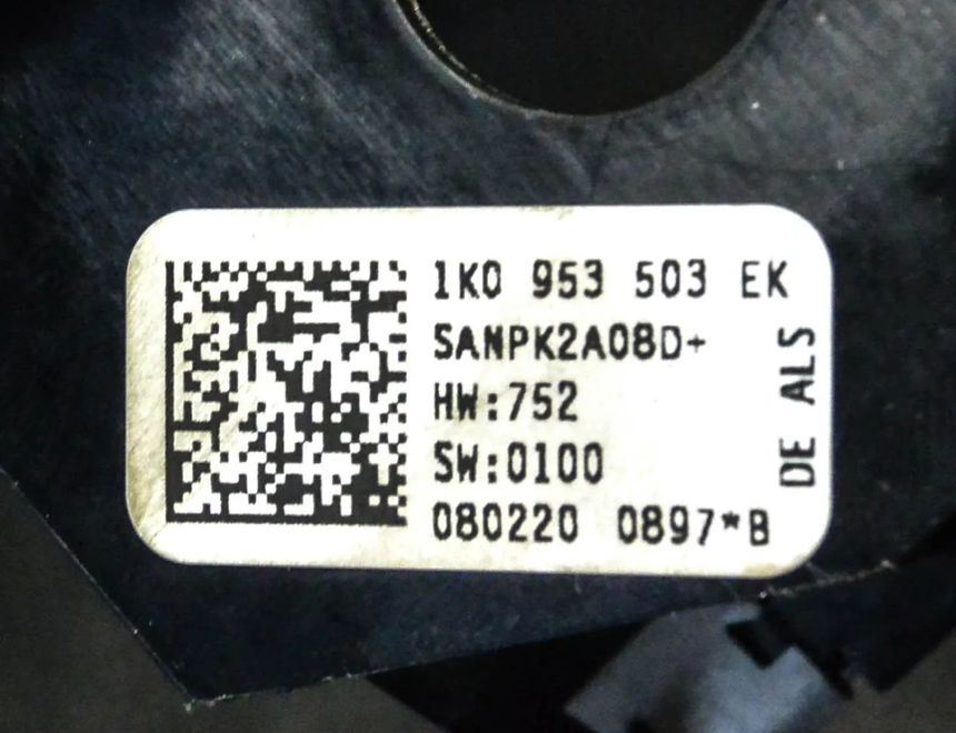 SEAT Leon 2 generation (2005-2012) Подрулевой переключатель 1K0953503EK 1493504