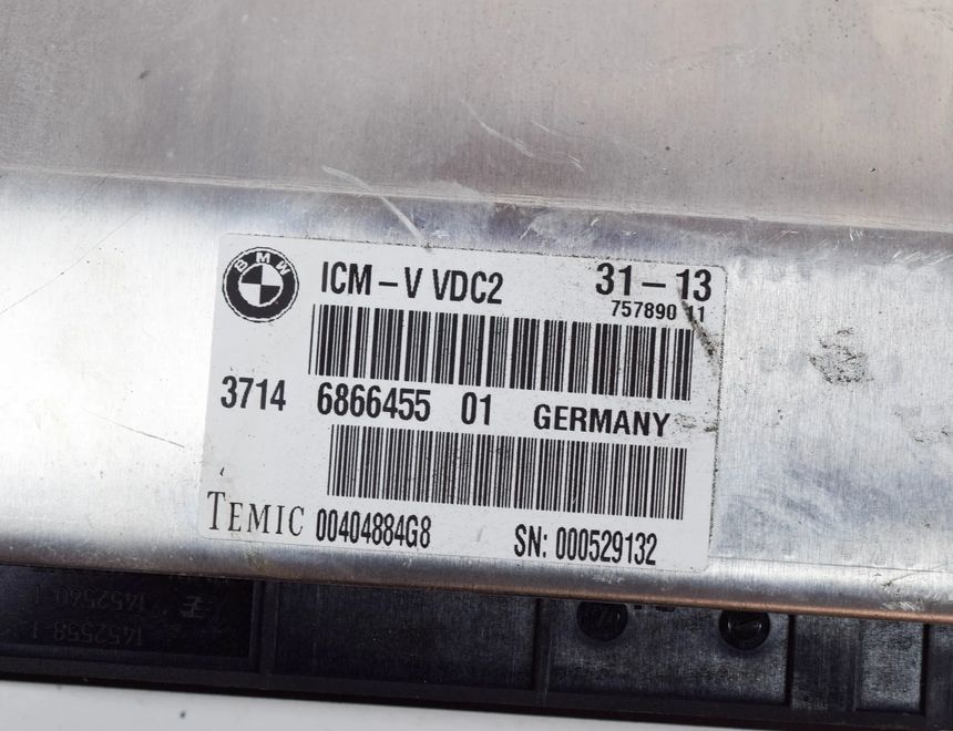 BMW 6 Series F06/F12/F13 (2010-2018) Блок управления подвеской воздуха 00404884G8,6866455 15066392