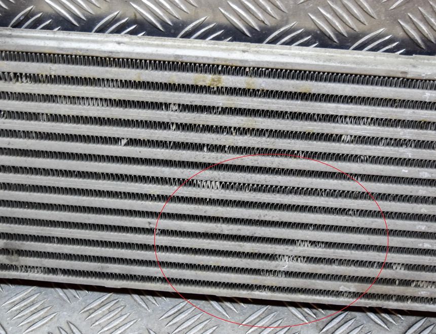 RENAULT Master 2 generation (1997-2010) Радиатор интеркулера 874806M 15201685