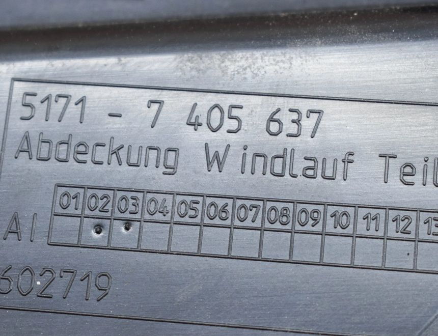 BMW 2 Series F22/F23 (2013-2020) Пластмасса передняя стеклоочистителей 7405637 15216620