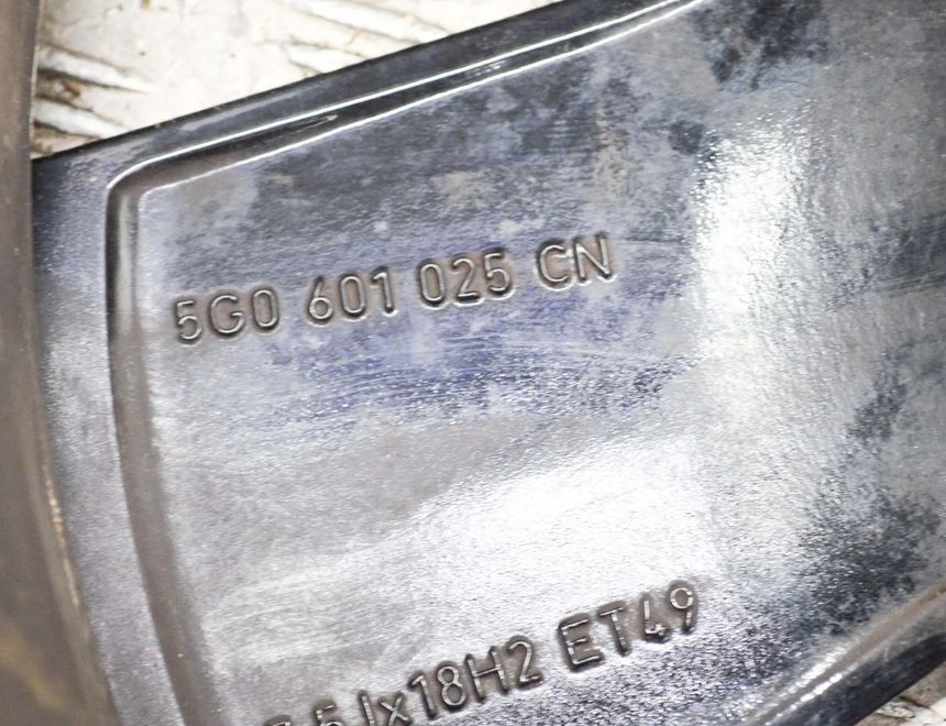 VOLKSWAGEN Golf 7 generation (2012-2024) Wheel 5G0601025CN 15511270