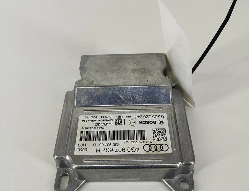 AUDI A6 C7/4G (2010-2020) SRS Control Unit 4G0907637H,0265020246,4G0907637D 22296233