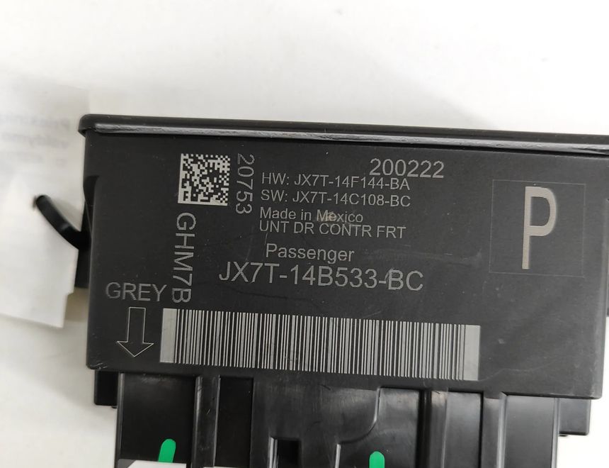 FORD USA Mustang Mach-E 1 generation (2020-2024) Front Right Door Control Unit JX7T-14B533-BC,JX7T-14F144-BA,JX7T-14C108-BC 22750007