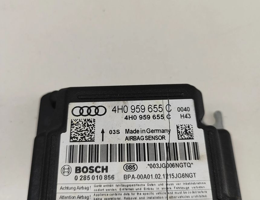 AUDI A6 C7/4G (2010-2020) SRS riadiaca jednotka 4H0959655C,0285010856 22930146