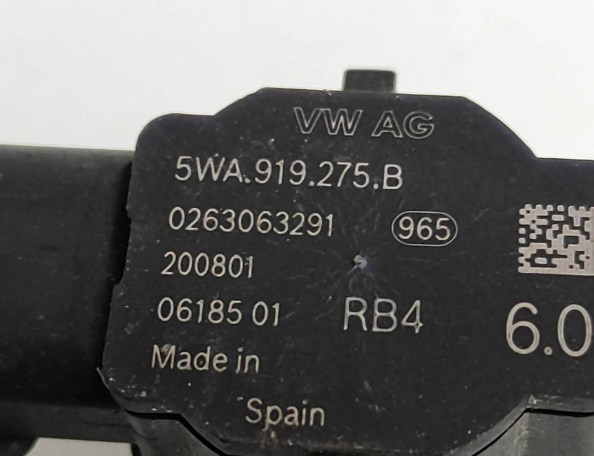 VOLKSWAGEN ID.3 1 generation (2019-2023) Parkovací senzor zadný 0263063291,5WA919275B 23309693