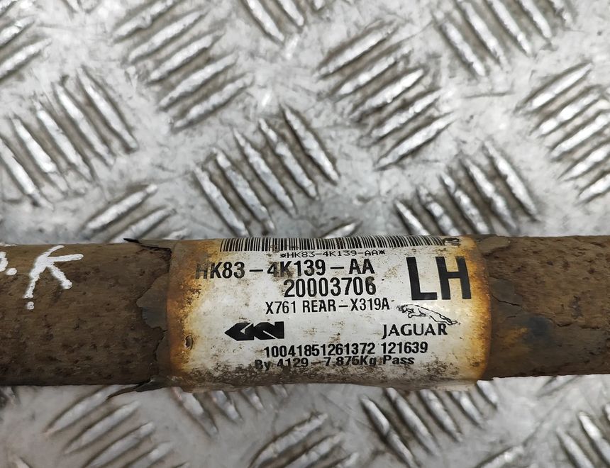 LAND ROVER Range Rover Velar 1 generation (2017-2024) Ľavý zadný hnací hriadeľ HK83-4K139-AA 24770873