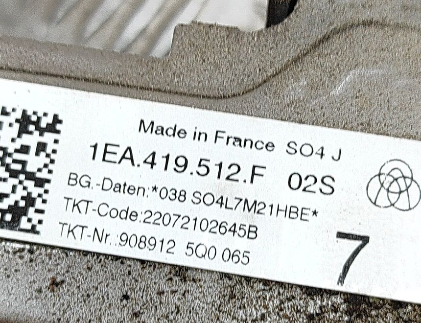 AUDI Q4 Sportback e-tron 1 generation (2021-2024) Рулевой механизм 1EA419512F,1EA905861 25749396