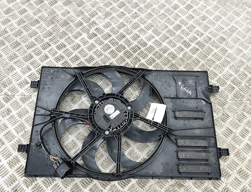 SKODA Karoq 1 generation (2017-2024) Engine Cooling Fan Radiator 0489010332,5Q0121203CT,5Q0121205AP,5Q0121207BD,5Q0959455BE 25850069