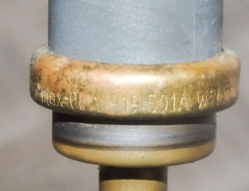 AUDI A4 B8/8K (2011-2016) Senzor teploty výfukových plynov 06A919501A 2727698