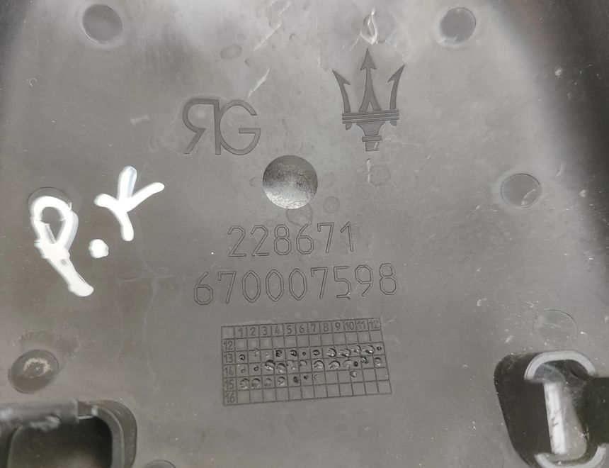 MASERATI Ghibli 3 generation (2013-2024) Ostatné časti karosérie 670007598 27539931