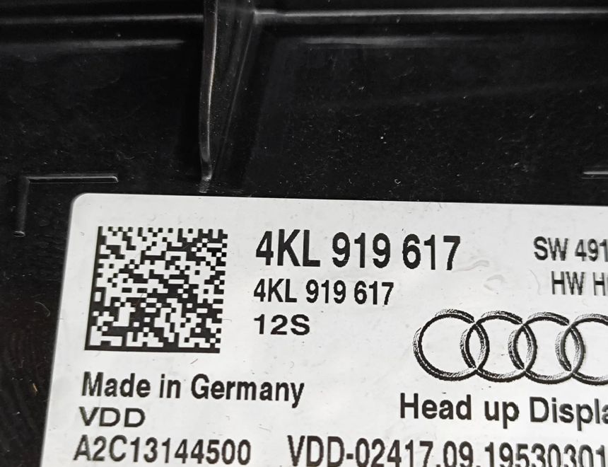 AUDI e-tron 1 generation (2018-2024) Head-Up Display 4KL919617,A2C13144500 28516425