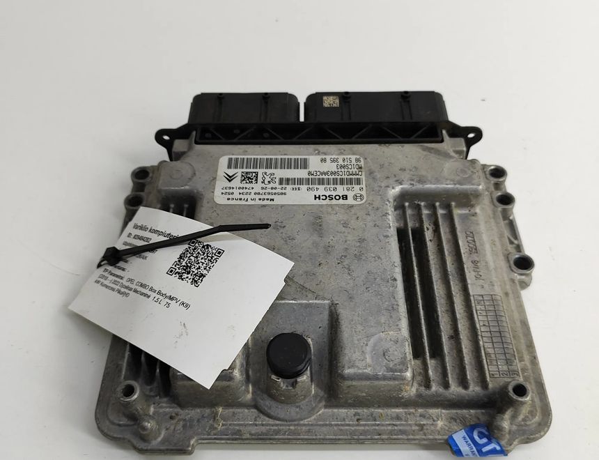 OPEL Combo E (2018-2023) Блок управления двигателем 9851039580,0281039490,9850563780,4740014637 29484282