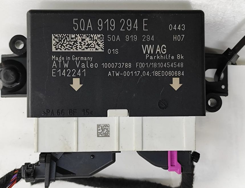 VOLKSWAGEN Passat B8 (2014-2023) PDC Parking Distance Control Unit 5QA919294E,5QA919294,E142241 29794190