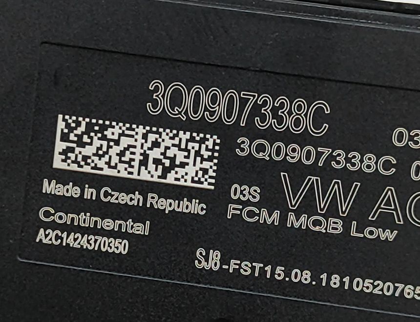 SKODA Superb 3 generation (2015-2023) Блок света 3Q0907338C,A2C1424370350 30473705