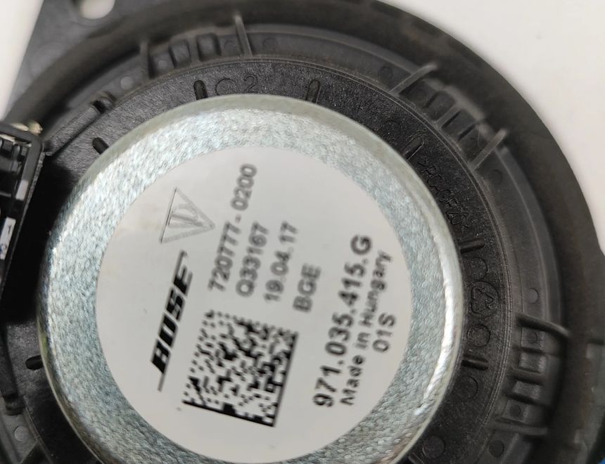 PORSCHE Panamera 971 (2016-2020) Reproduktor zvuku na palubnej doske 971035415G 30640097